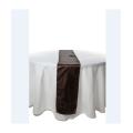 Chemin de table Marron satin