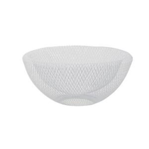 Corbeille à Fruits Ronde Blanche Diam 30.5cm