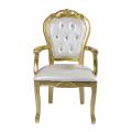 Fauteuil Baroque Doré - Devenez Roi & Reine