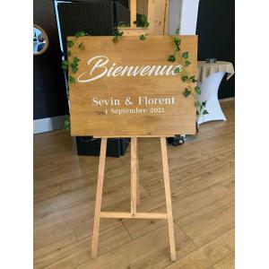 Chevalet Géant de peinture en bois 175 cm