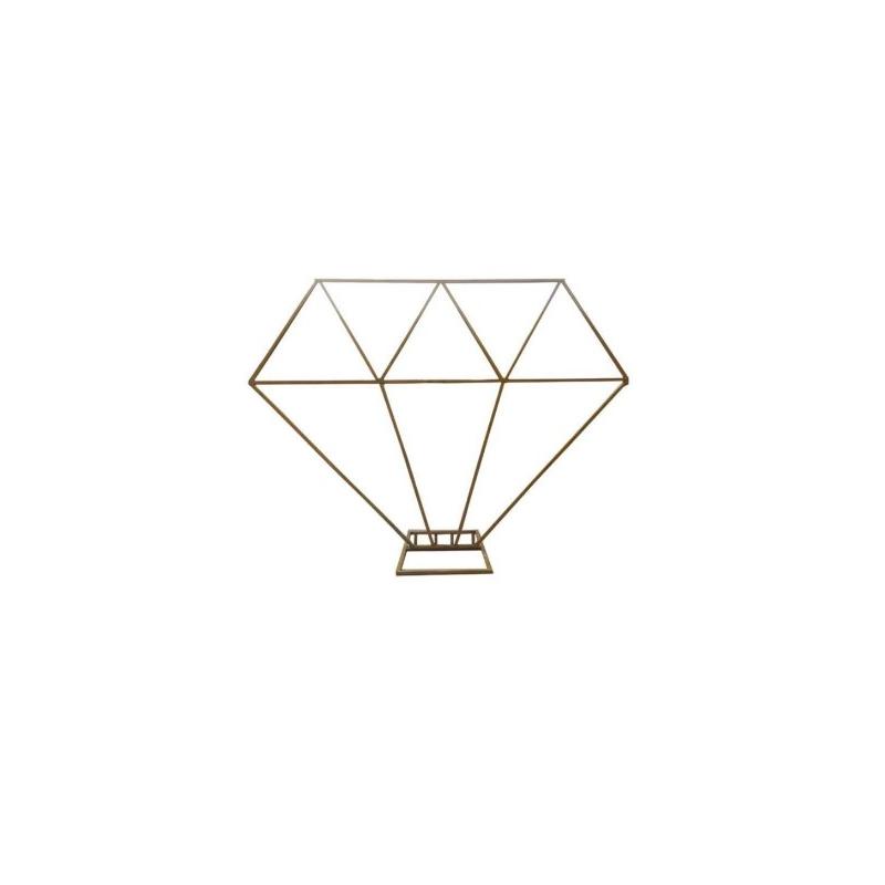 BackDrop - Diamant Or en Métal DIANA