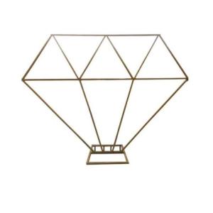 BackDrop - Diamant Or en Métal DIANA