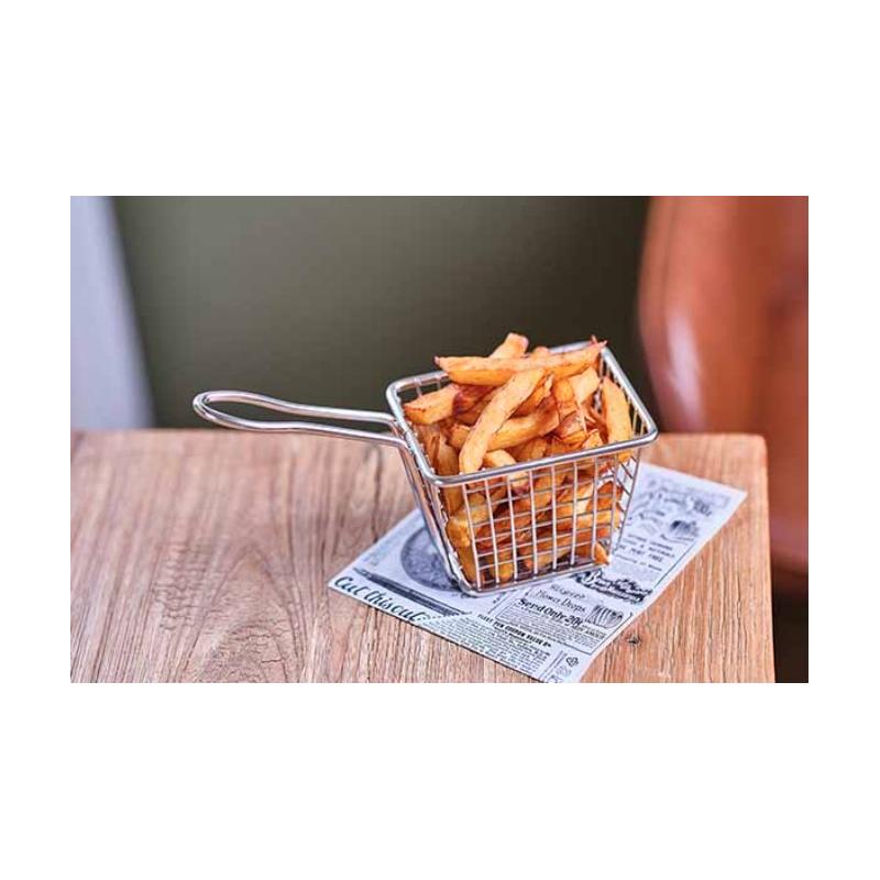 Panier à Frites Inox portion individuelle