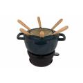 SET FONDUE 1,7L D18CM FONTE (6 FOURCHETTES)