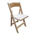 Chaise pliante Wedding Bois Naturel