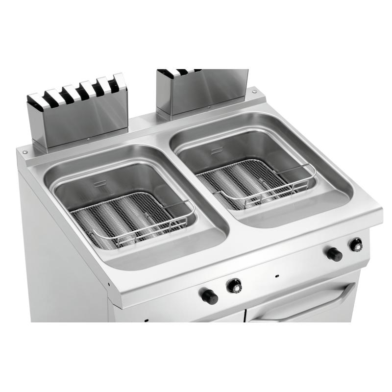 MAXI Friteuse à Gaz Double - 2x15L