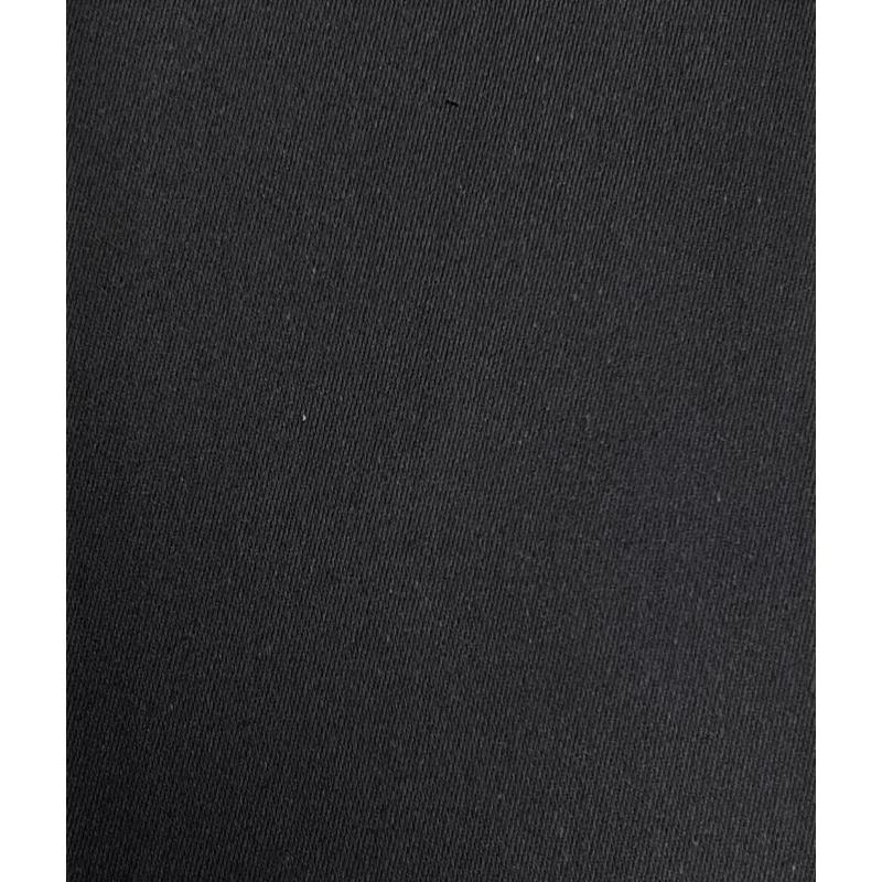 Serviette de table Noire 50x50cm Polycoton Coin Capuchon (C61)
