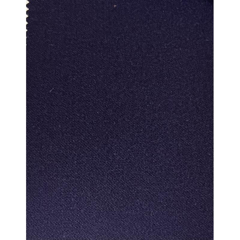 Serviette de table Bleu Marine 50x50cm Polycoton Coin Capuchon (C70)