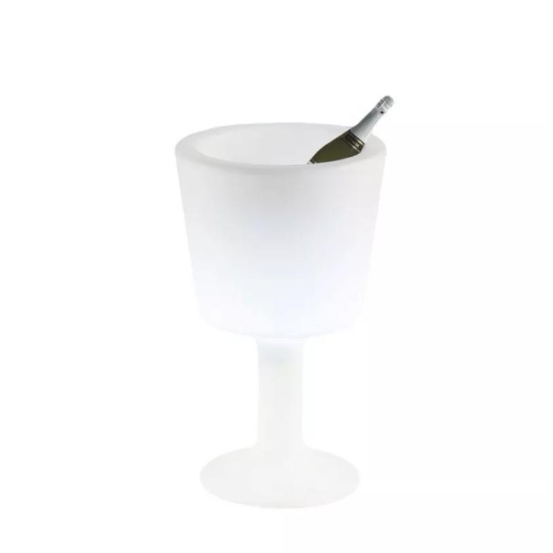 Seau à glace LED sur pied Ø45cm et H75cm