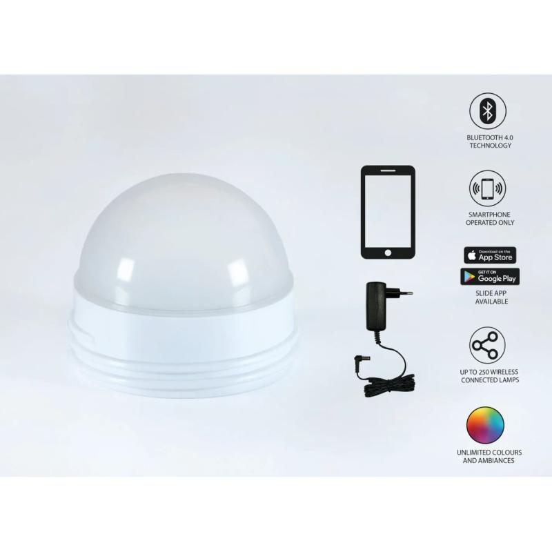 Seau à glace LED sur pied Ø45cm et H75cm