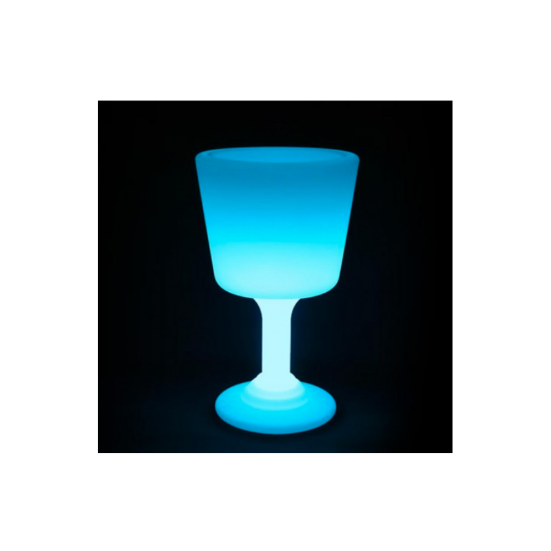 Seau à glace LED sur pied Ø45cm et H75cm