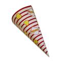 Cône papier pop-corn x100 75cl