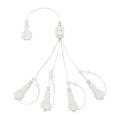 Multi connecteurs 4 sorties IP44 Guirlande Plafond