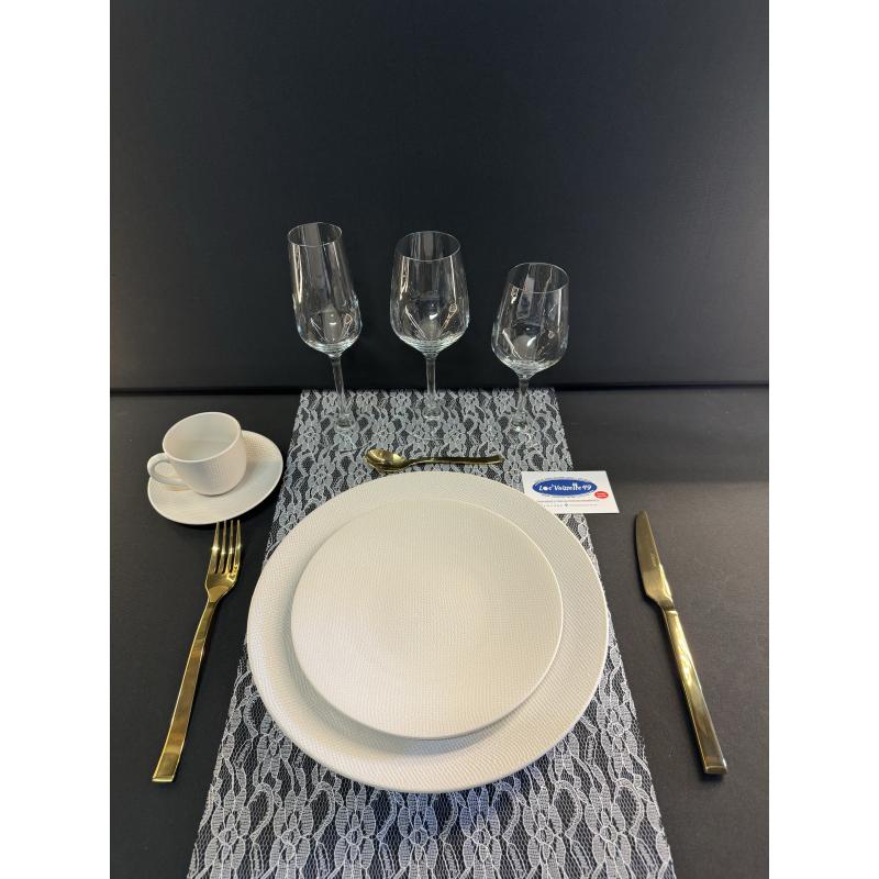 Kit White Luxe Gold : Ensemble pour 1 personne
