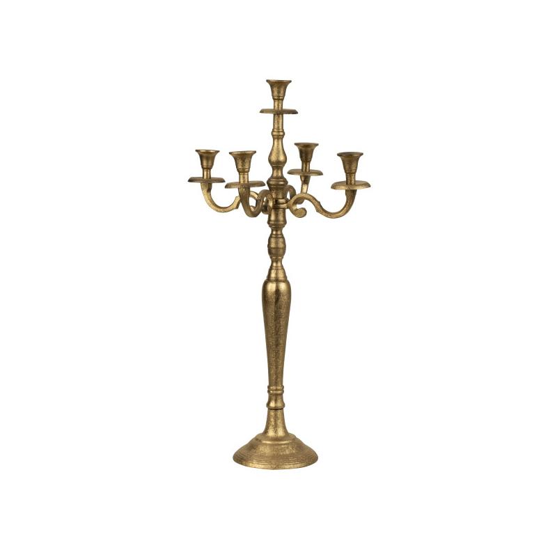 Chandelier 5 branches OR 78 cm