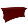 Housse de Table Bordeaux 183x76cm H74 cm en Lycra