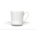 Paire Tasse/Sous Tasse Martelée 12cl