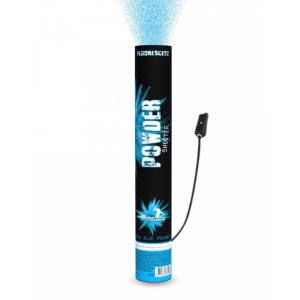 Canon à confettis électrique 80 cm Bleu