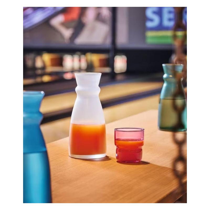 Carafe-Pichet Effet Givrée Blanche Frosted 0,75l