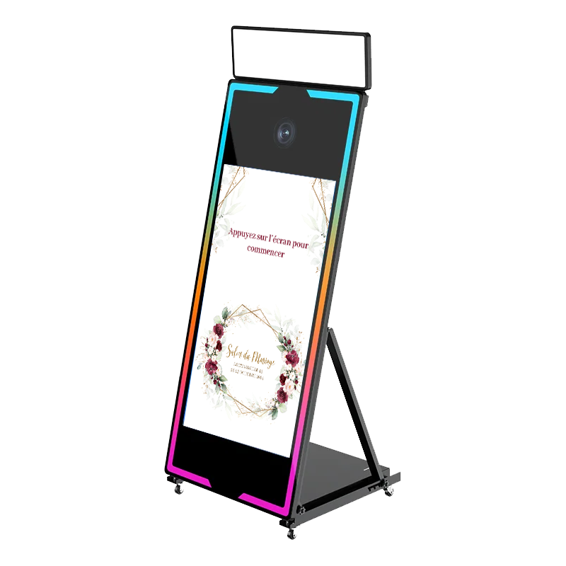 PhotoBooth PRO Miroir - Photos numériques illimitées