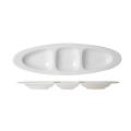 Plat Apéro 28cm 3 compartiments