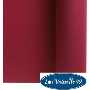 Tête à tête Intissé 0,40x24M Bordeaux "Papier Doux et épais"