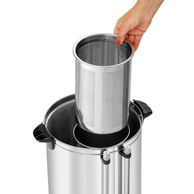 Distributeur 15L de thé/d'eau chaude avec infuseur