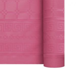 Rouleau Nappe Damassé 6M Fuchsia