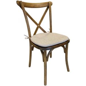 Coussin pour Chaise OU Tabouret bois dos croisé (Coussin SEUL)