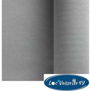 Rouleau Nappe Intissé 50M Gris/Béton "Papier doux et épais"