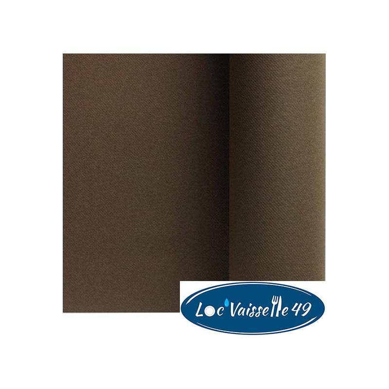 Tête à tête Intissé 0,40x24M Chocolat "Papier Doux et épais"