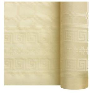 Rouleau Nappe Damassé 6M Ivoire