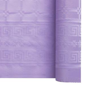 Rouleau Nappe Damassé 7M Lilas