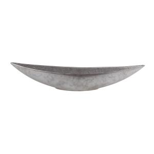Plateau Gris Foncé Allongé en grès 46cm x 8,5cm x H9cm