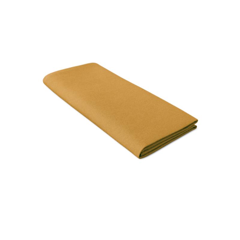 Serviette de table Couleur Or Polyester 40x40cm