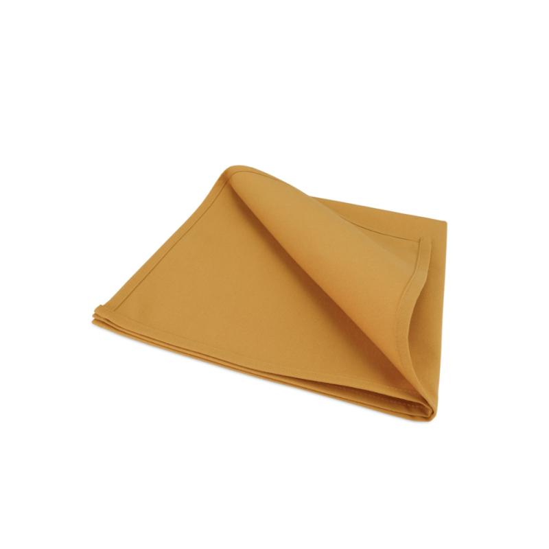 Serviette de table Couleur Or Polyester 40x40cm