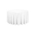 Nappe Polyester Blanche Diamètre 280cm