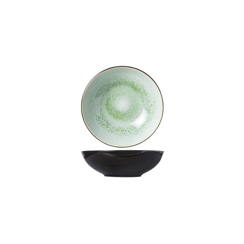 Assiette Calotte Green Vert Clair Ø20cm H6,2cm