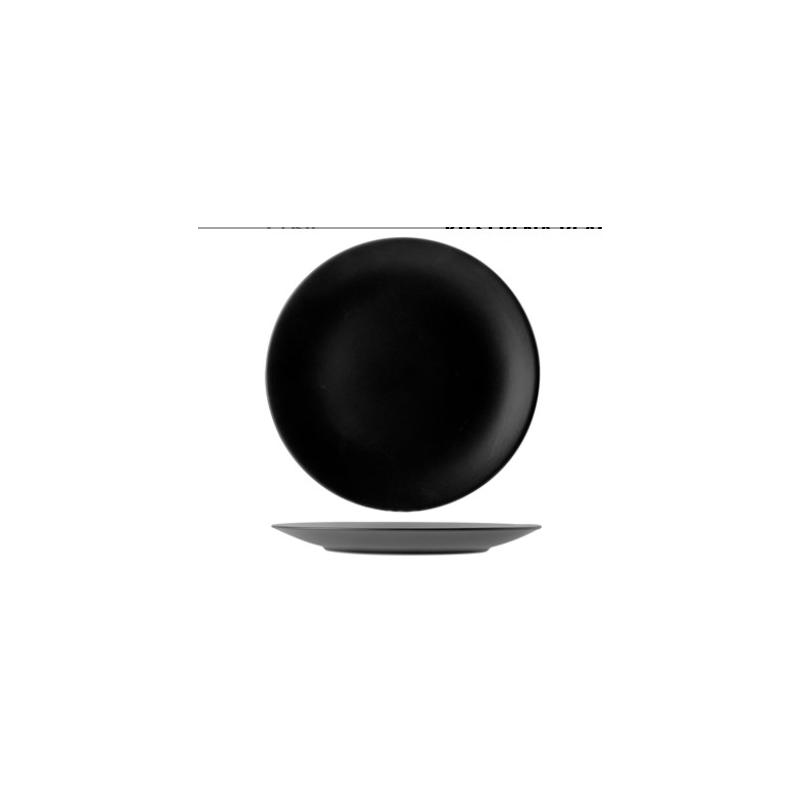 Assiette Serena Noire Plate Ø25 cm