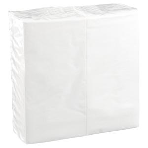 SERVIETTE BLANCHE x100 en PAPIER 40CM - Pliage Lunch