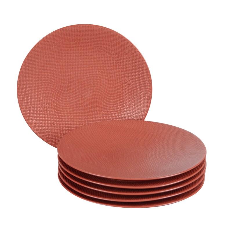 Assiette Entrée/Fromage/Dessert - Vesuvio Terracota 20,5 cm (disponibilité Avril 2026)