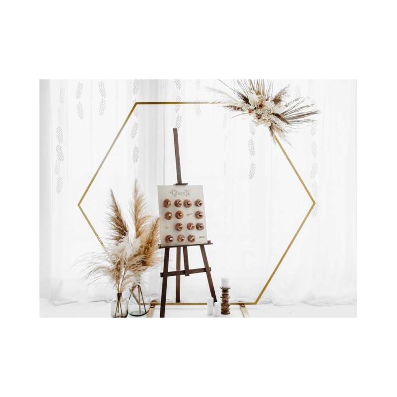 Arche BackDrop hexagonale or 2m20