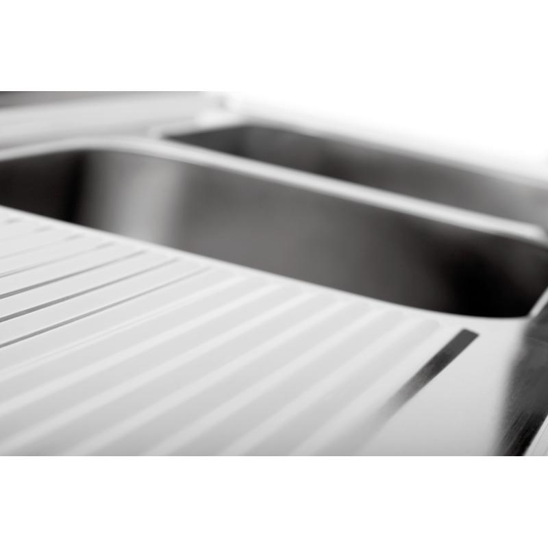 Plonge laverie 700, L1800 2 Bassins avec Son Mitigeur Professionnel