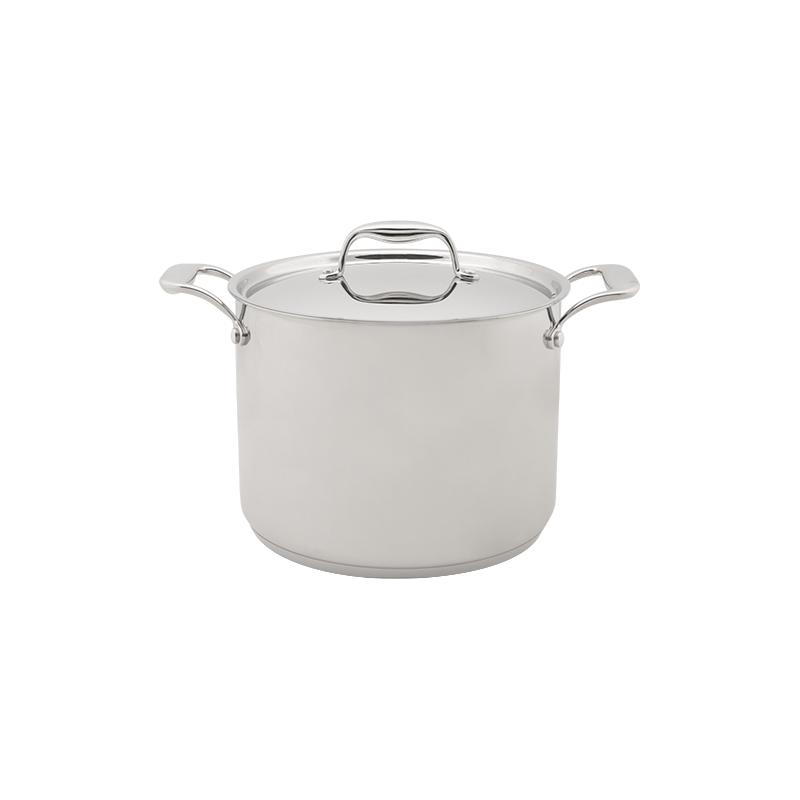 Marmite 8L D24 Acier Inox Tous feux