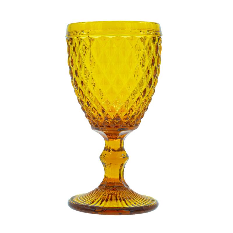 Verre à pied 20 CL Jaune - PRISMA