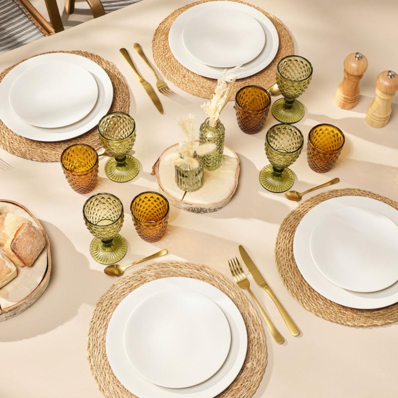 Verre à pied 20 CL Jaune - PRISMA