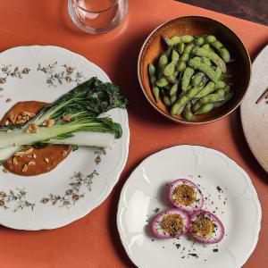 Assiette Rétro - Vintage Bord Doré D21cm