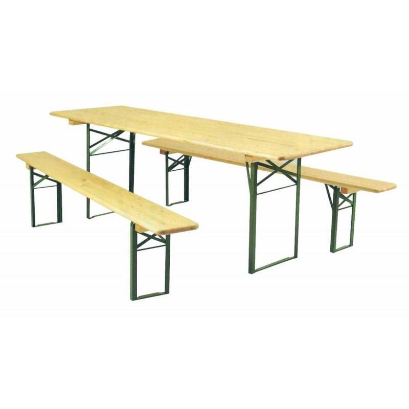 Banc Bois Brasserie 220cm (4 personnes)