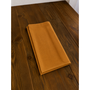 Serviette de table Couleur Or Polyester 40x40cm