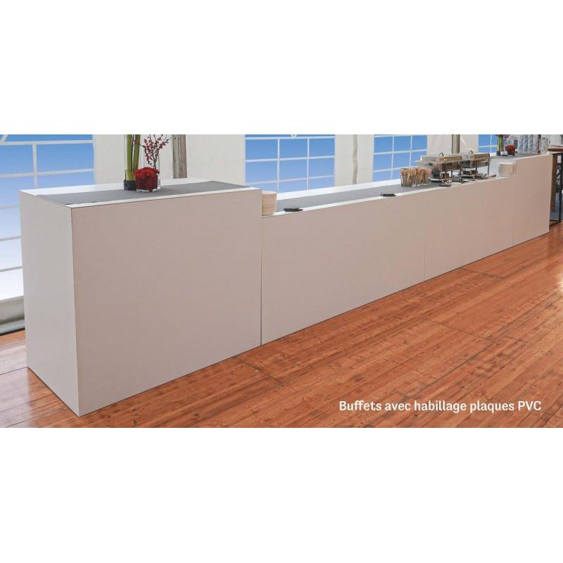 Stand Buffet Pliant 120x80xH110cm NOIR